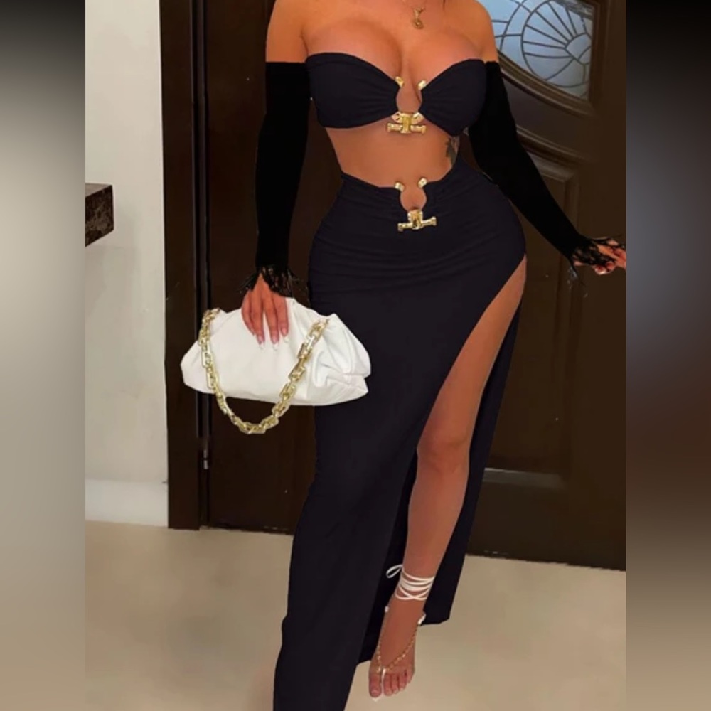 New black two piece set
